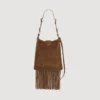 Leather and suede fringe bag Leather and suede fringe bag