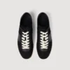 Leather and suede low-top sneakers Leather and suede low-top sneakers
