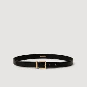 Leather belt