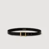 Leather belt