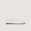 Leather loafers
