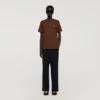 Leather logo T-shirt Leather logo T-shirt