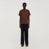 Leather logo T-shirt Leather logo T-shirt