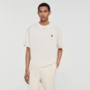 Leather logo T-shirt