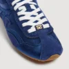 Light Wave mixed material sneakers