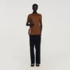 Linen polo shirt