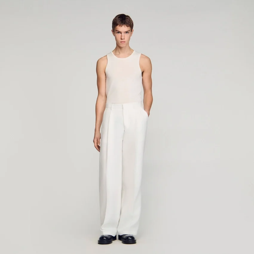 Linen suit trousers Linen suit trousers