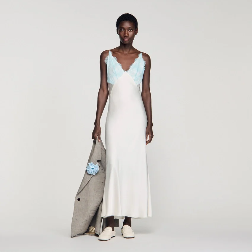 Lingerie-style maxi dress Lingerie-style maxi dress