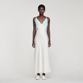 Lingerie-style maxi dress