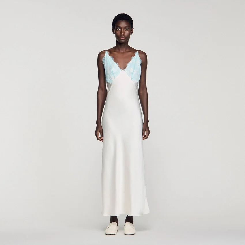 Lingerie-style maxi dress Lingerie-style maxi dress