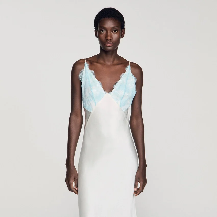 Lingerie-style maxi dress Lingerie-style maxi dress