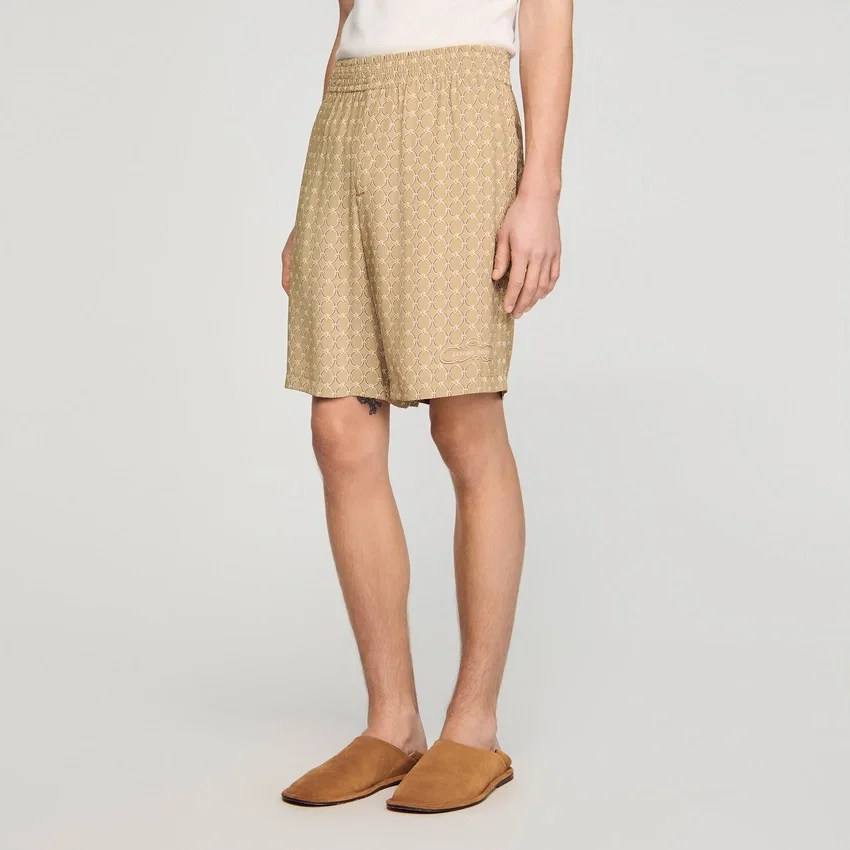 Link print flowy shorts Link print flowy shorts