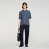 Link print loose-fit shirt Link print loose-fit shirt