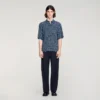 Link print loose-fit shirt Link print loose-fit shirt