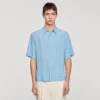 Link print loose-fit shirt Link print loose-fit shirt