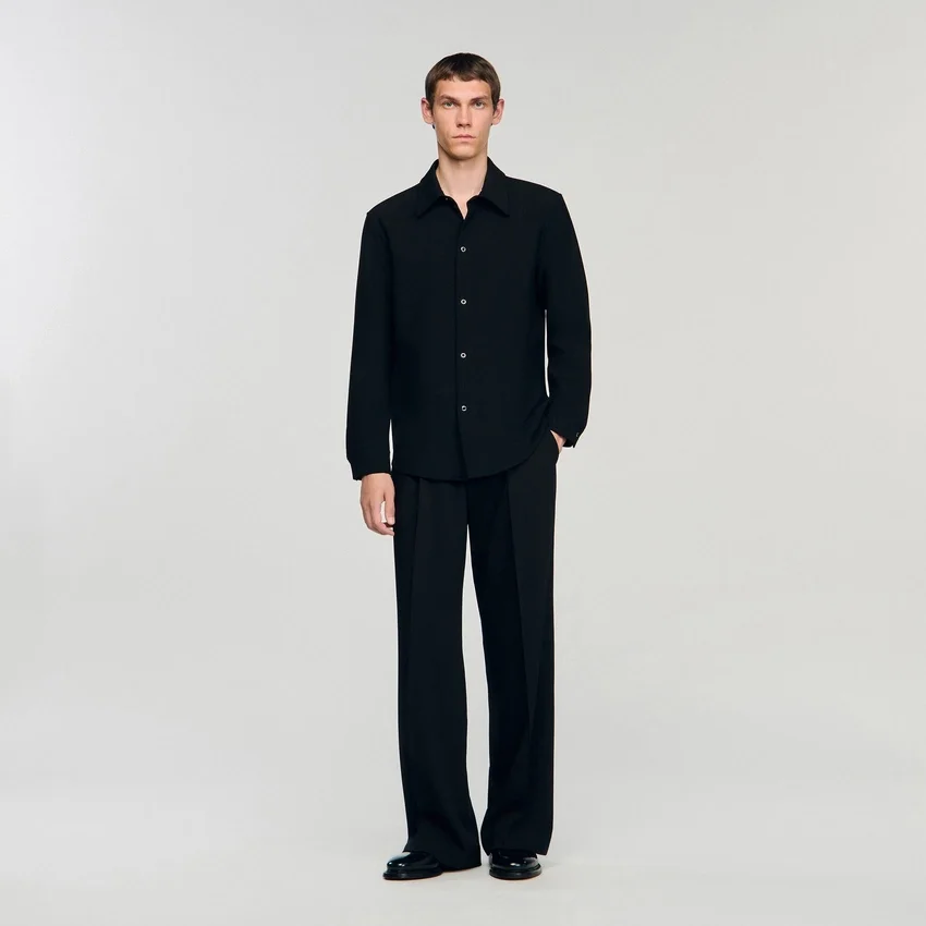 Long-sleeved jersey shirt Long-sleeved jersey shirt