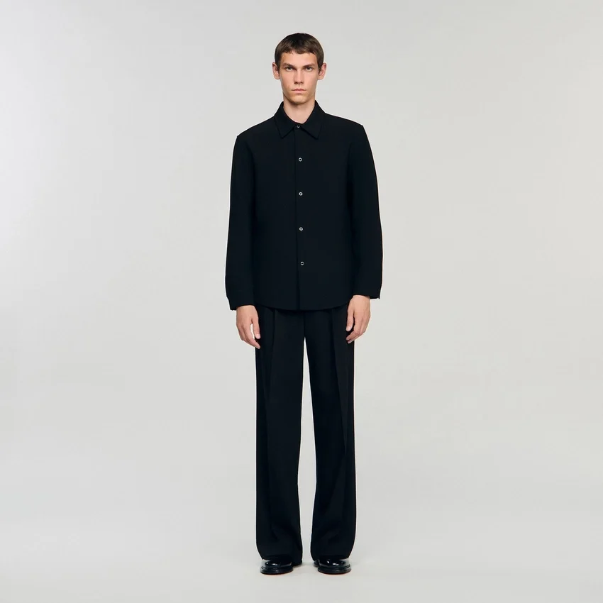 Long-sleeved jersey shirt Long-sleeved jersey shirt
