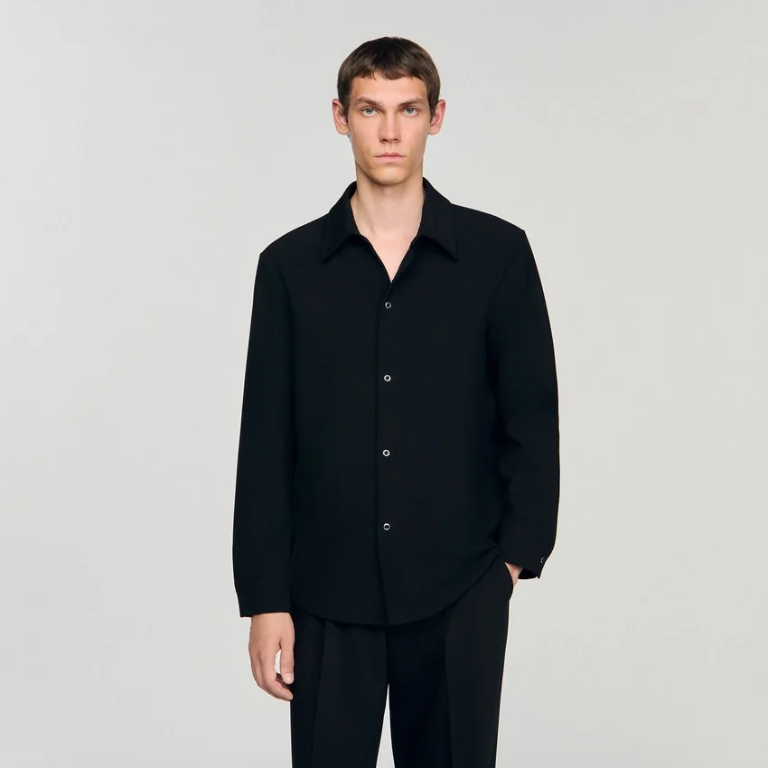 Long-sleeved jersey shirt Long-sleeved jersey shirt