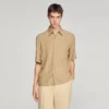 Loose-fit chain link print shirt Loose-fit chain link print shirt