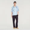 Loose-fit floral shirt Loose-fit floral shirt