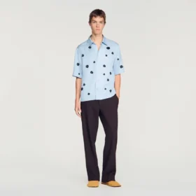 Loose-fit floral shirt Loose-fit floral shirt