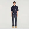 Loose-fit floral shirt Loose-fit floral shirt