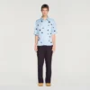 Loose-fit floral shirt Loose-fit floral shirt