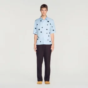 Loose-fit floral shirt Loose-fit floral shirt