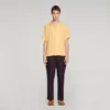 Loose-fit shark collar shirt Loose-fit shark collar shirt