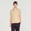 Loose-fit shark collar shirt Loose-fit shark collar shirt