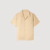 Loose-fit shark collar shirt Loose-fit shark collar shirt