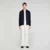 Loose-fit zip-up shirt Loose-fit zip-up shirt