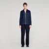 Loose-fit zip-up shirt Loose-fit zip-up shirt