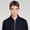 Loose-fit zip-up shirt Loose-fit zip-up shirt