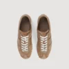 Low-top leather and suede sneakers Low-top leather and suede sneakers
