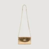 Mambo metallic leather clutch Mambo metallic leather clutch