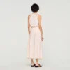 Maxi cotton skirt with trim Maxi cotton skirt with trim