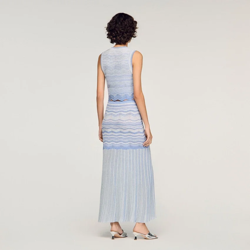 Maxi decorative knit skirt Maxi decorative knit skirt