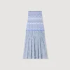 Maxi decorative knit skirt Maxi decorative knit skirt