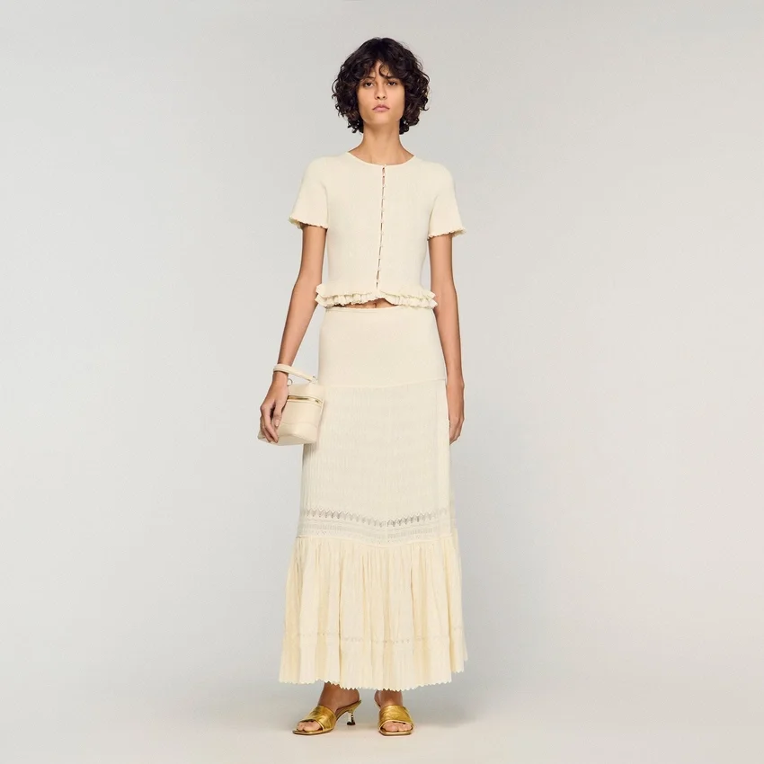 Maxi knit skirt Maxi knit skirt