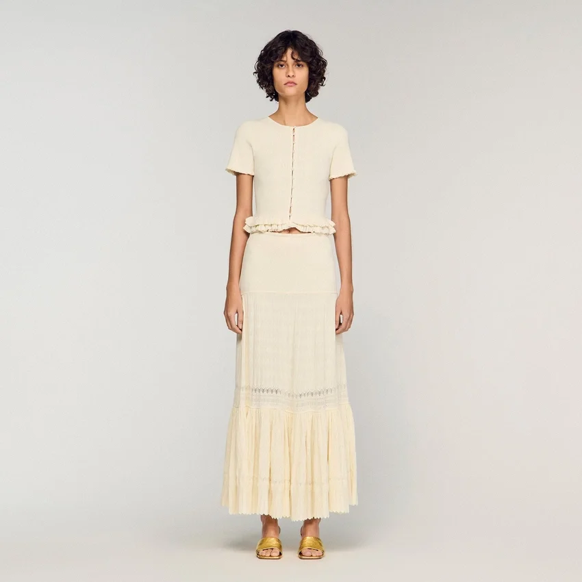 Maxi knit skirt Maxi knit skirt