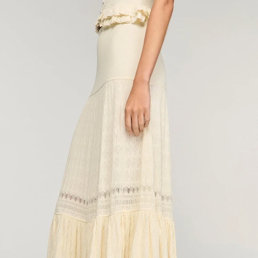 Maxi knit skirt Maxi knit skirt