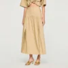 Maxi rhinestone cotton skirt Maxi rhinestone cotton skirt