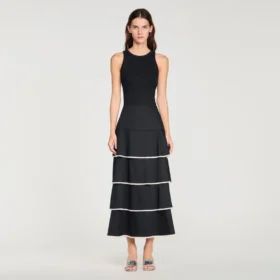 Maxi ruffled rhinestone skirt Maxi ruffled rhinestone skirt