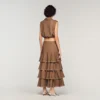 Maxi ruffled rhinestone skirt Maxi ruffled rhinestone skirt