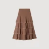 Maxi ruffled rhinestone skirt Maxi ruffled rhinestone skirt