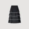 Maxi ruffled rhinestone skirt Maxi ruffled rhinestone skirt