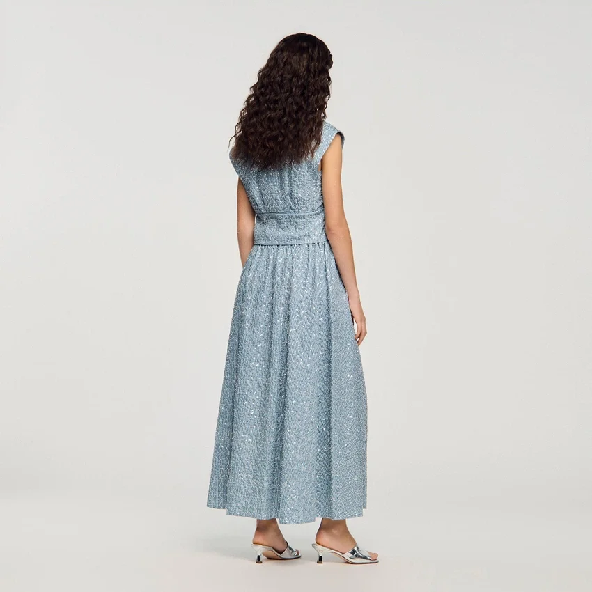 Maxi sequined skirt Maxi sequined skirt