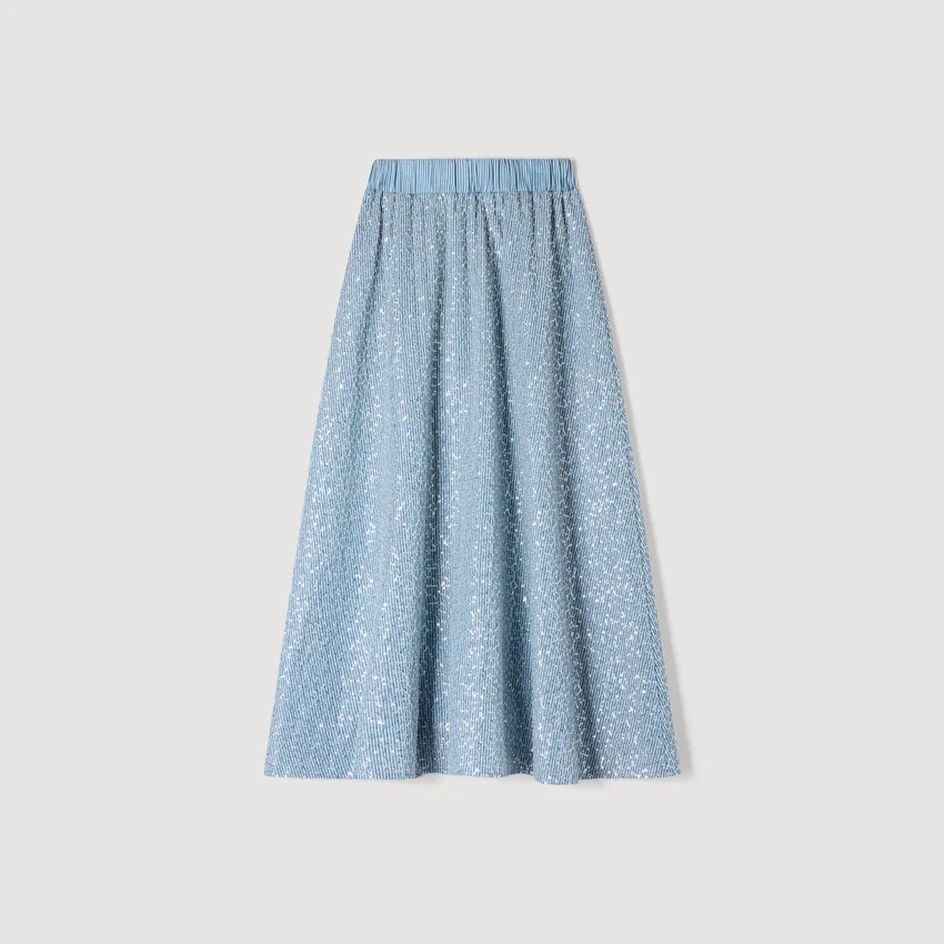 Maxi sequined skirt Maxi sequined skirt