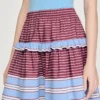 Maxi striped cotton skirt Maxi striped cotton skirt